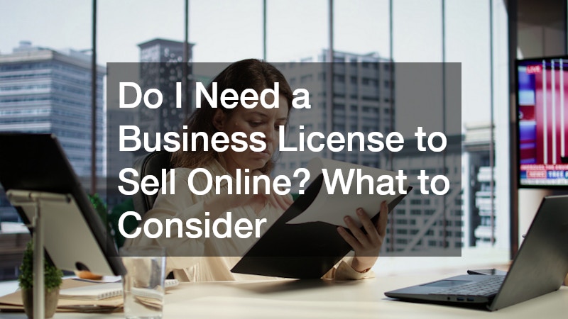 do i need a business license to sell online
